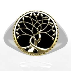 Chevalière Arbre De Vie