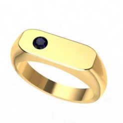 Chevalière Fine Pour Homme -Vivalatina Boutiqe Chevaliere fine homme 14