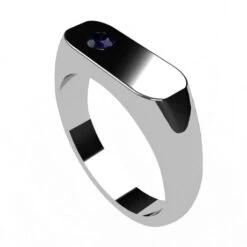 Chevalière Fine Pour Homme -Vivalatina Boutiqe Chevaliere fine homme 8