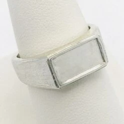 Chevalière Moderne -Vivalatina Boutiqe Chevaliere moderne argent 2