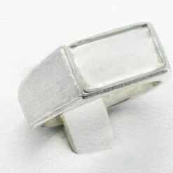 Chevalière Moderne -Vivalatina Boutiqe Chevaliere moderne argent 6