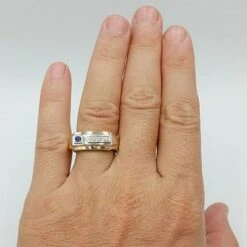 Bague De Fiançaille Pour Homme -Vivalatina Boutiqe Chevaliere moderne homme 5 min