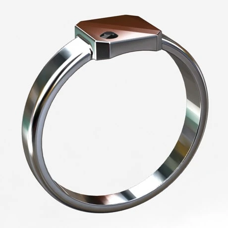 Chevalière Platine Pour Homme 12 Chevalière Platine Pour Homme – Image 11