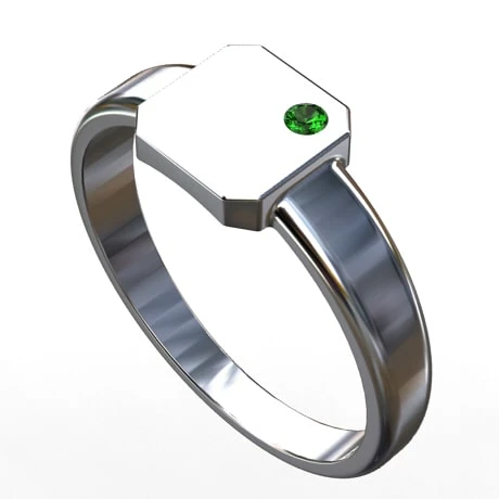 Chevalière Platine Pour Homme 17 Chevalière Platine Pour Homme – Image 16