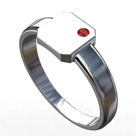 Chevalière Platine Pour Homme 21 Chevalière Platine Pour Homme – Image 20