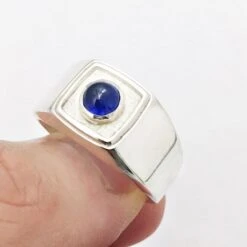 Chevalière Saphir Homme 13 Chevalière Saphir Homme -Vivalatina Boutiqe Chevaliere saphir homme 13