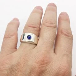 Chevalière Saphir Homme 11 Chevalière Saphir Homme -Vivalatina Boutiqe Chevaliere saphir homme 9