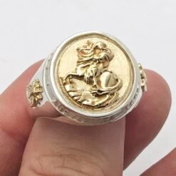 Chevalière Napoléon -Vivalatina Boutiqe ChevalireNapoleon13