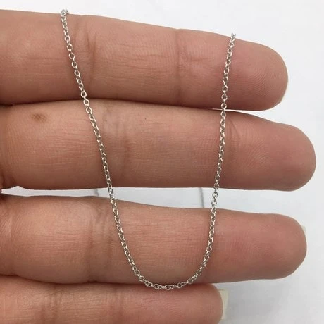 Collier Chaîne Platine Pour Homme 9 Collier Chaîne Platine Pour Homme – Image 7