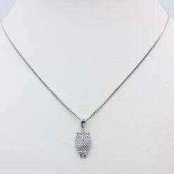 Collier Pendentif Chouette En Or -Vivalatina Boutiqe Collier chouette or 1