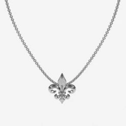 Collier Fleur De Lys -Vivalatina Boutiqe Collier fleur de lys 1