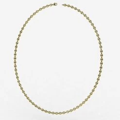 Chaîne Grain De Café En Or 18k -Vivalatina Boutiqe Collier grain cafe or 6 e1a03c87 1e6d 40b9 9046 cbb356fe6a08