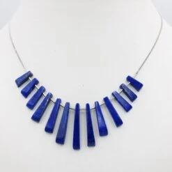 Collier Lapis Lazuli Or -Vivalatina Boutiqe Collier lapis lazuli 1