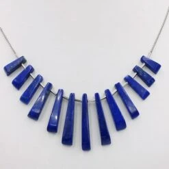 Collier Lapis Lazuli Or -Vivalatina Boutiqe Collier lapis lazuli 4