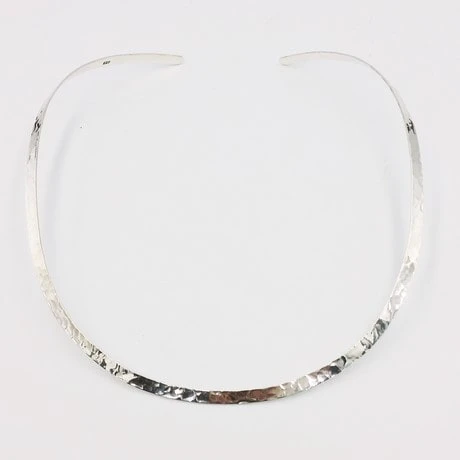 Collier Rigide Martelé 4 Collier Rigide Martelé – Image 2