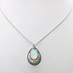 Collier Opale En Or -Vivalatina Boutiqe Collier opale 2