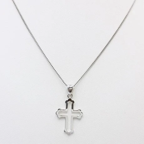 Collier Pendentif Croix Fine 3 Collier Pendentif Croix Fine