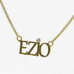 Collier Prénom Personnalisé Diamant 24 Collier Prénom Personnalisé Diamant -Vivalatina Boutiqe Collier prenom diamant 7