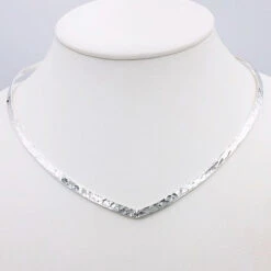 Collier Rigide En Argent