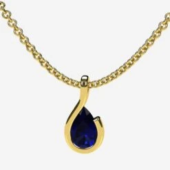 Collier Saphir Bleu -Vivalatina Boutiqe Collier saphir bleu 10