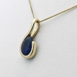 Collier Saphir Bleu -Vivalatina Boutiqe Collier saphir bleu or 3 c2192fc6 bd73 4ad6 9305 39e0f375c232