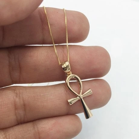 Pendentif Croix De Vie Egyptienne En Or 15 Pendentif Croix De Vie Egyptienne En Or – Image 13