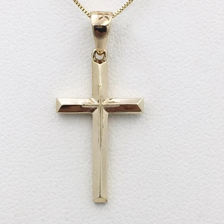 Croix En Or 18 Carats Pour Femme 8 Croix En Or 18 Carats Pour Femme – Image 6