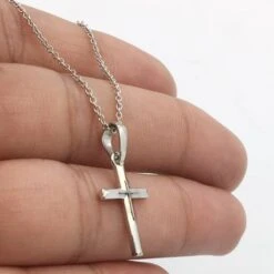 Collier Chaîne Platine Pour Homme 23 Collier Chaîne Platine Pour Homme -Vivalatina Boutiqe Croix platine 8 2b18de35 33a5 439f a7bb bbe33e7f2eb3