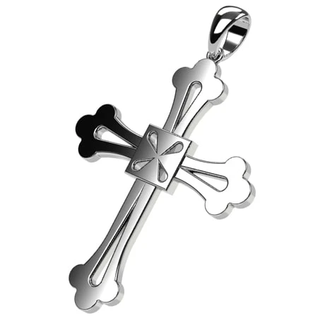 Croix Tréflée En Or 5 Croix Tréflée En Or – Image 3