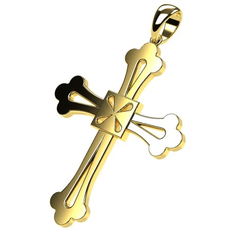 Croix Tréflée En Or 3 Croix Tréflée En Or