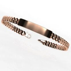 Gourmette Pour Homme Or 18 Carats -Vivalatina Boutiqe Gourmette homme or 18 carats 7