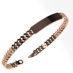 Gourmette Pour Homme Or 18 Carats -Vivalatina Boutiqe Gourmette homme or 18 carats 8