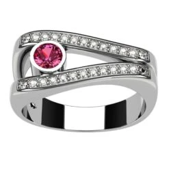 Grosse Bague Or Pour Femme -Vivalatina Boutiqe Grosse bague diamants or pour femme 1