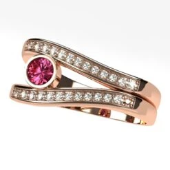 Grosse Bague Or Pour Femme -Vivalatina Boutiqe Grosse bague diamants or pour femme 14