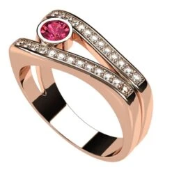 Grosse Bague Or Pour Femme -Vivalatina Boutiqe Grosse bague diamants or pour femme 15