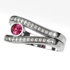 Grosse Bague Or Pour Femme -Vivalatina Boutiqe Grosse bague diamants or pour femme 4