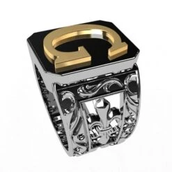 Grosse Chevalière Homme Personnalisée Avec Initiale 16 Grosse Chevalière Homme Personnalisée Avec Initiale -Vivalatina Boutiqe Grosse chevaliere homme avec initiale 3