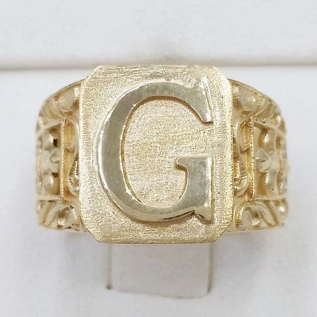 Grosse Chevalière Homme Personnalisée Avec Initiale 3 Grosse Chevalière Homme Personnalisée Avec Initiale