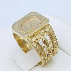 Grosse Chevalière Homme Personnalisée Avec Initiale 18 Grosse Chevalière Homme Personnalisée Avec Initiale -Vivalatina Boutiqe Grosse chevaliere homme avec initiale 7