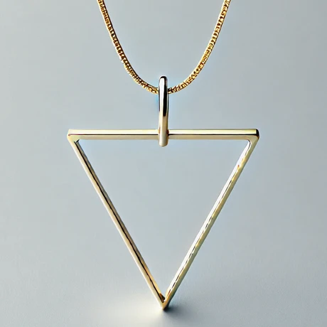 Collier Pendentif Triangle 3 Collier Pendentif Triangle