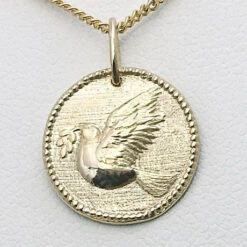Médaille De Colombe -Vivalatina Boutiqe Medaille colombe 4