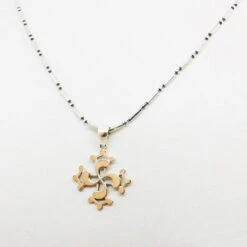 Médaille Croix Occitane Et Basque -Vivalatina Boutiqe Medaille croix occitane basque argent 3