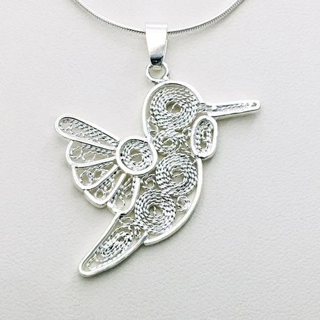 Pendentif Filigrane Colibri 5 Pendentif Filigrane Colibri – Image 3