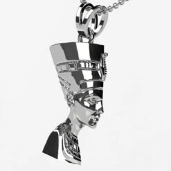 Pendentif De La Reine Égyptienne Néfertiti -Vivalatina Boutiqe Pendentif Nefertiti 2