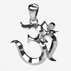 Pendentif OM En Or 24 Pendentif OM En Or -Vivalatina Boutiqe Pendentif OM or 11