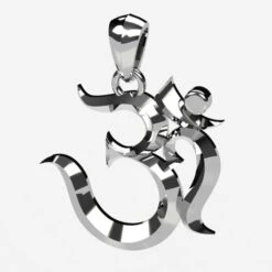 Pendentif OM En Or 25 Pendentif OM En Or -Vivalatina Boutiqe Pendentif OM or 12