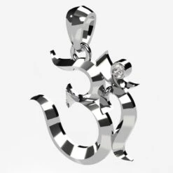 Pendentif OM En Or 23 Pendentif OM En Or -Vivalatina Boutiqe Pendentif OM or 9