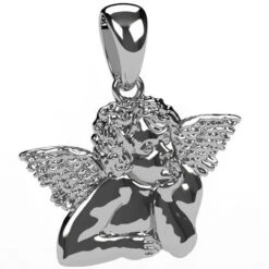 Pendentif Ange En Or