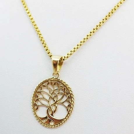 Pendentif Arbre De Vie En Or 4 Pendentif Arbre De Vie En Or – Image 2