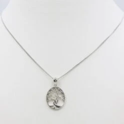 Pendentif Arbre De Vie En Or 14 Pendentif Arbre De Vie En Or -Vivalatina Boutiqe Pendentif arbre de vie or blanc 2